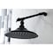 Showerscape K136K0MB Shower Head with Adjustable Shower Arm, Matte Black K136K0MB - alternate 6